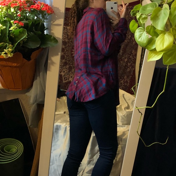 🚫🚫sold🚫🚫Lucky brand flannel - Picture 4 of 6